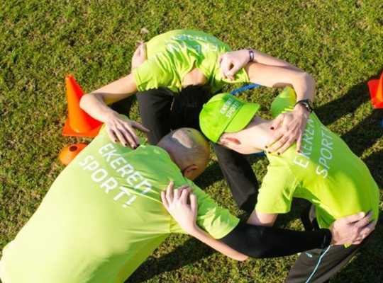 Op 1 mei viert Ekeren de Dag van de Sport. (foto : Maria Ovchar)