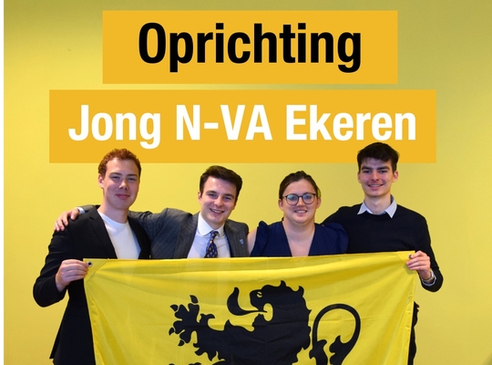 Oprichting Jong N-VA Ekeren 2025 Jong N-VA Ekeren 2025
