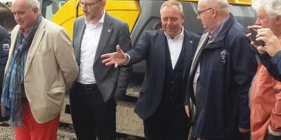 Werkbezoek Saint-Amand-les Eaux