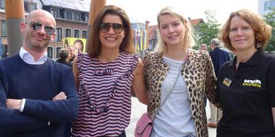 De gele campagnegolf in Ekeren