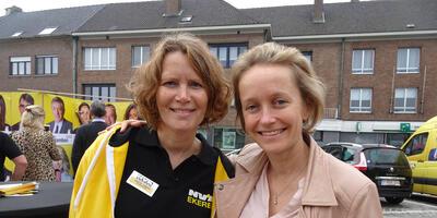 De gele campagnegolf in Ekeren