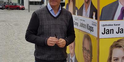 De gele campagnegolf in Ekeren