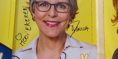 De gele campagnegolf in Ekeren