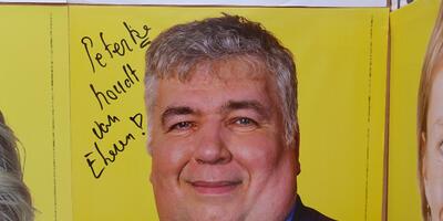 De gele campagnegolf in Ekeren