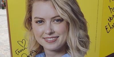 De gele campagnegolf in Ekeren