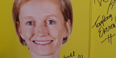 De gele campagnegolf in Ekeren