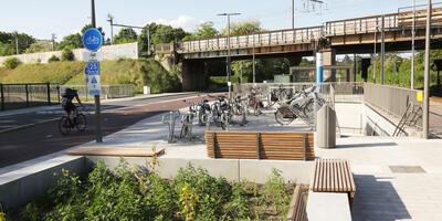 Vernieuwde stationsomgeving Ekeren