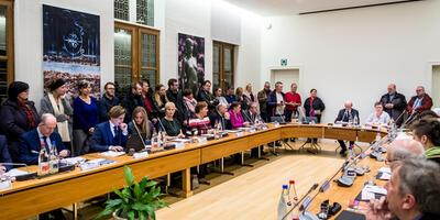 Installatie districtsraad Ekeren