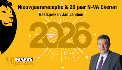 N-VA Ekeren Nieuwjaarsreceptie